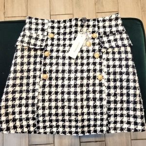 Skirt tweed
